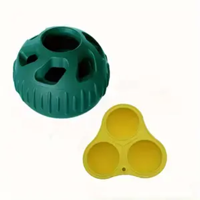 Leckerli-Spender / Kauspielball + Eiswürfelform (Farbe zufällig)