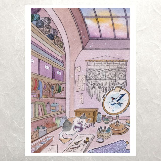 Cat Lovers Desks - The Fiber Artist