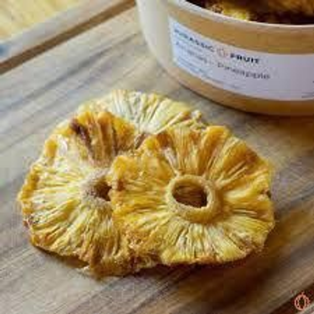 Ananas séché naturels– Doux et parfumé 100g