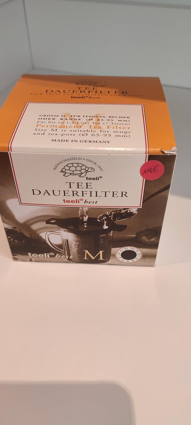 Filtre thé permanent 