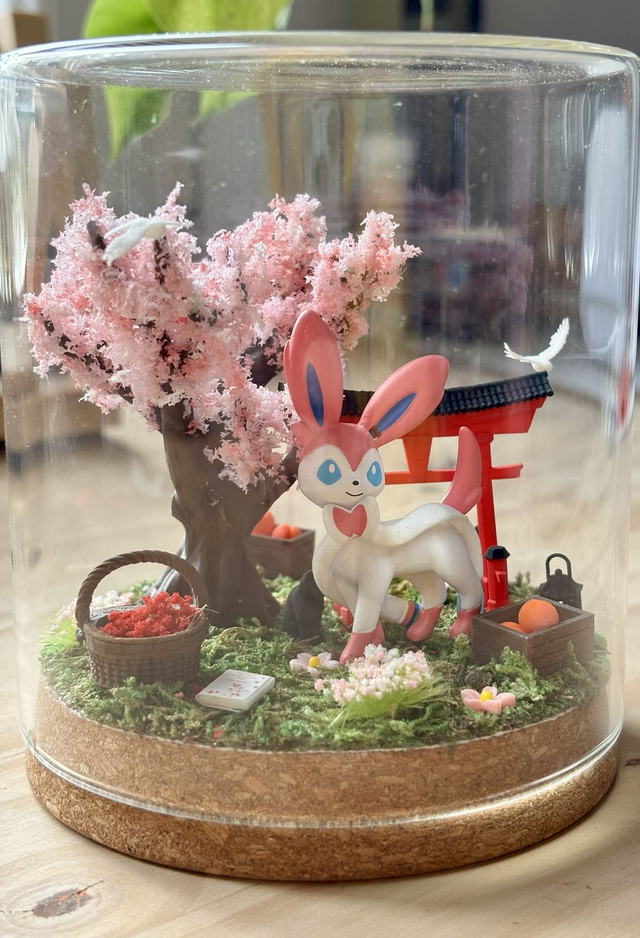🌸 Terrarium verre - Édition Japon