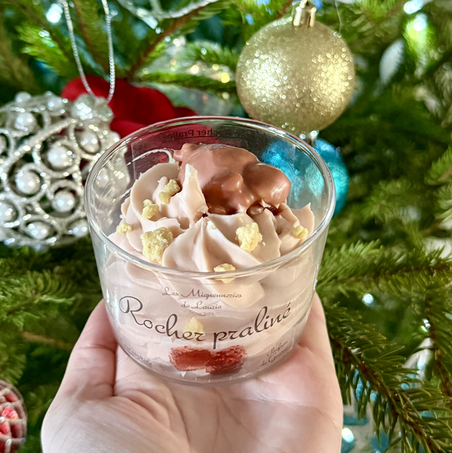 Bougie Rocher Praliné 