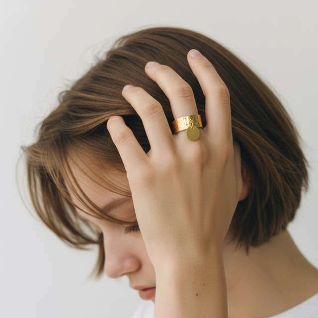 Bague Breloque Simple