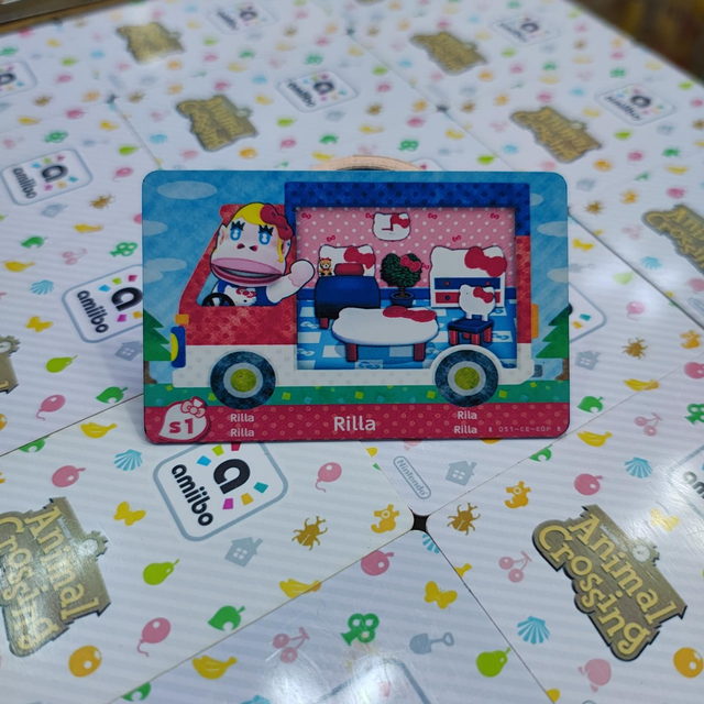 Tarjeta Amiibo Rilla / Animal Crossing New Leaf