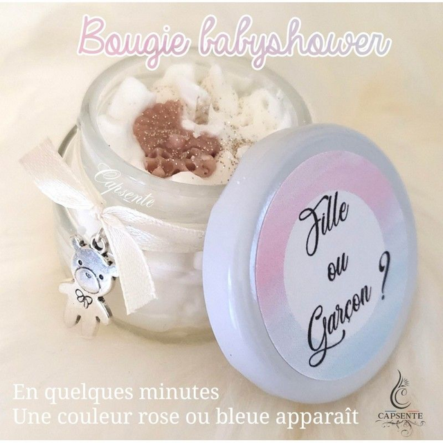 Bougie Baby Shower