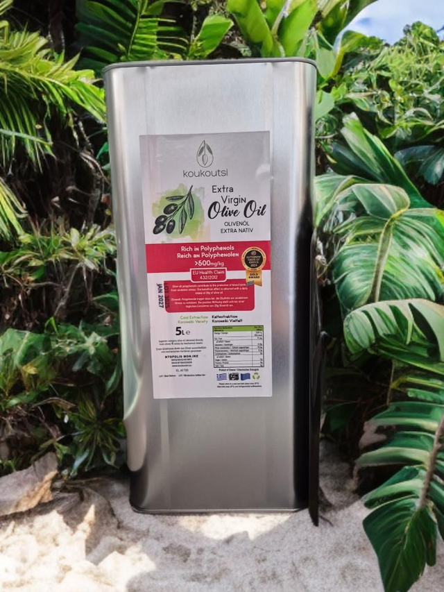 Olivenöl extra nativ - 5l Koukoutsi 