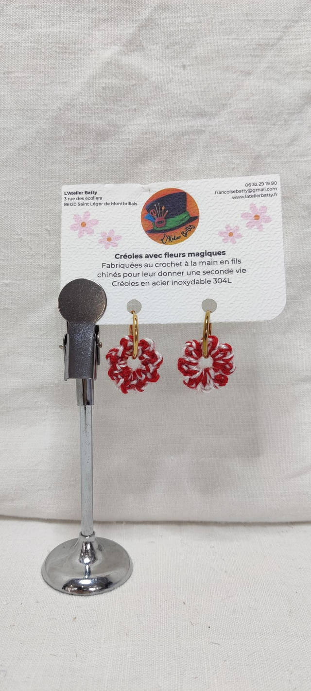 Créoles dorées Pampillettes Renaissance