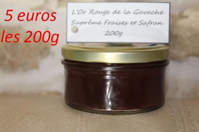 Suprême de fraise et safran 200g
