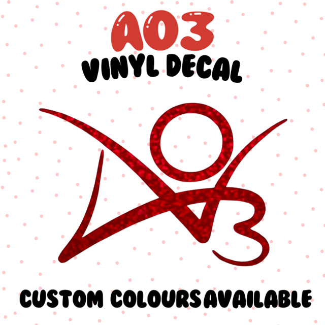 AO3 Vinyl Decal