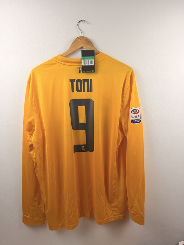 (XL) Hellas Verona 2013-14 Away (BNWT L/S) / TONI 9