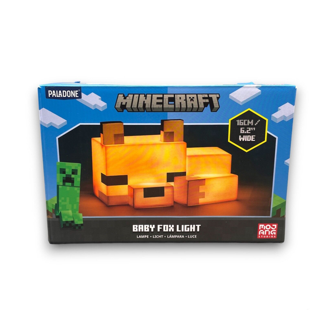Nachtlicht Minecraft Baby Fox Light Nachttischlampe