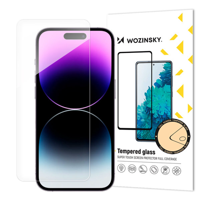 Wozinsky Skærmbeskytter 9H Transparent Apple iPhone 15 Pro