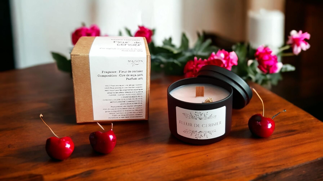 Bougie &quot;Fleur de cerisier&quot;