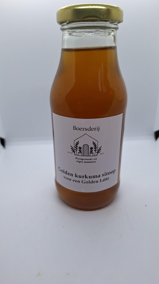 Golden Kurkuma Siroop voor een Golden Latte 