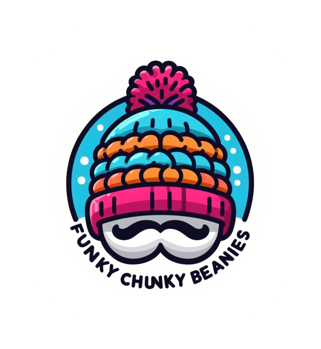 Funky Chunky Beanies CUSTOM bobble hat - You choose the colours - Handmade in Scotland
