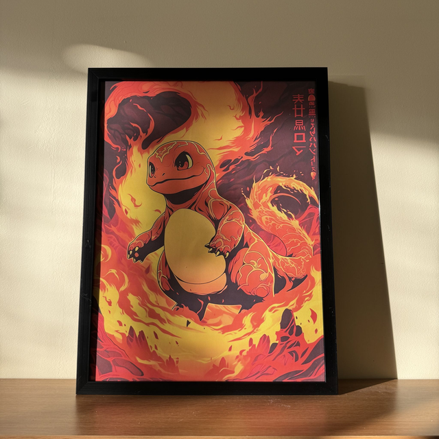 Tableau Pokémon Salamèche #3