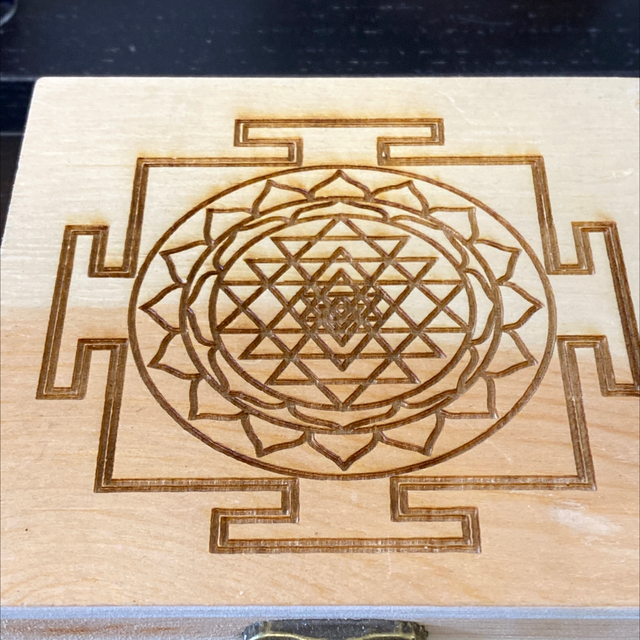 Caja de madera diseño