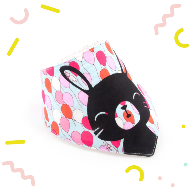 Bavoir bandana BALLOONS