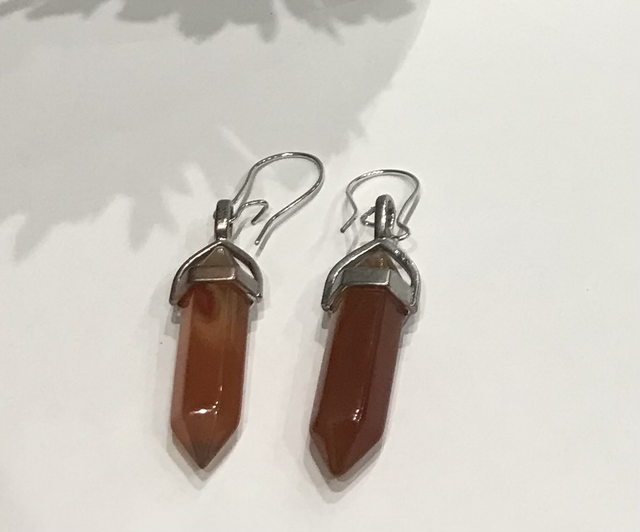Brown Dangling Earrings- BDE865