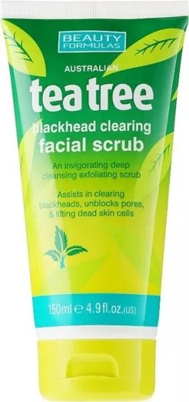 Beauty Formulas: Tea Tree Facial Scrub 150ml