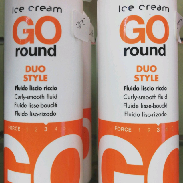 Ice Cream fluide lisse-bouclé