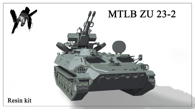 YK 3D Home - 1/72 MT-LB ZU-23-2