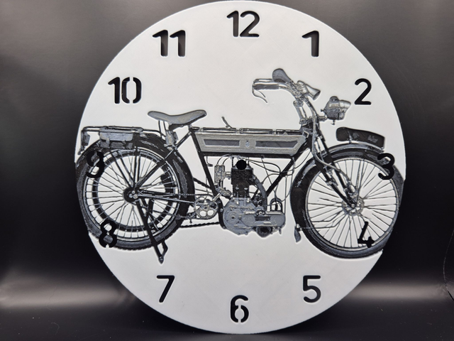 Vintage Triumph Motorbike