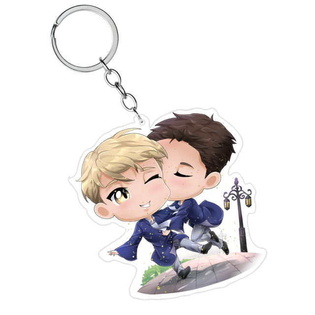 Porte clé Benedict &amp; Jordan (Vancouver Confidential)