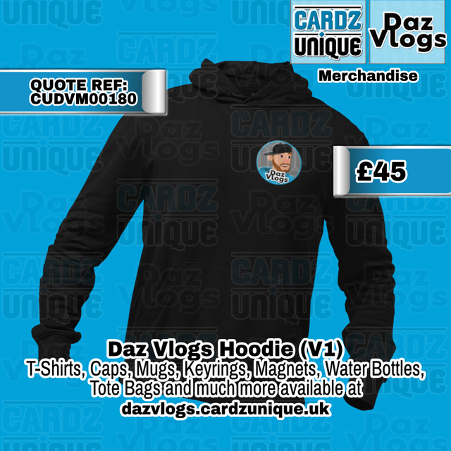 Daz Vlogs (Logo Hoodie V1)