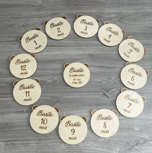 Cartes étapes Ourson 