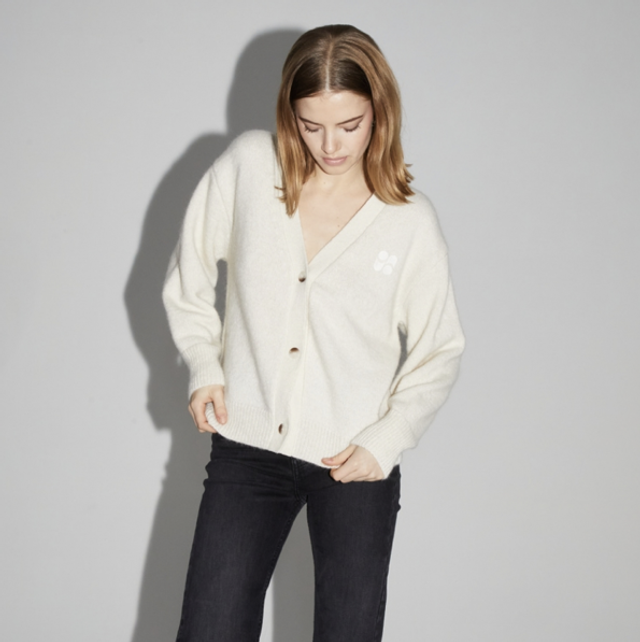 Cardigan Hairplane White 