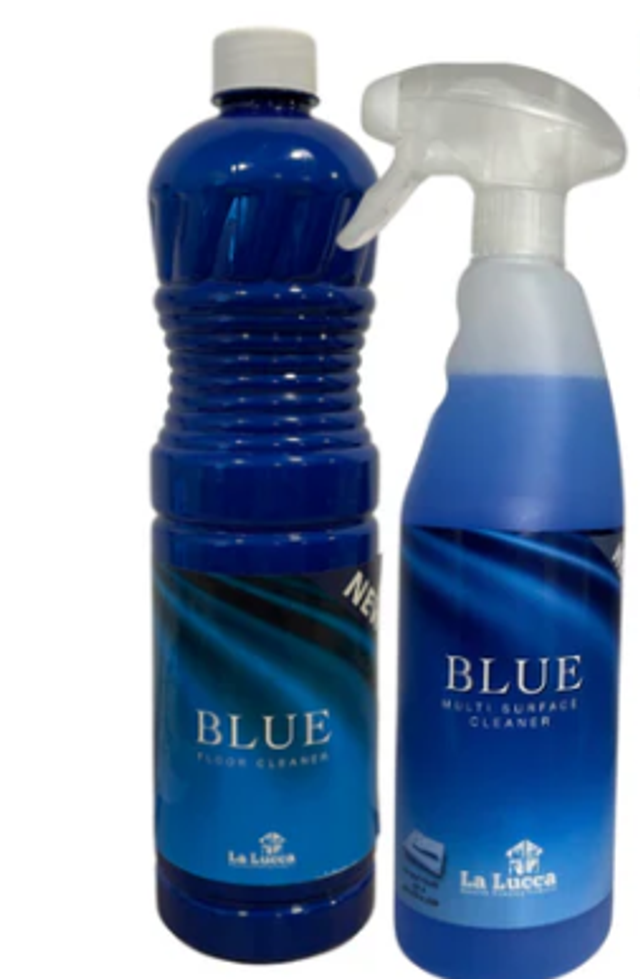 Blue floor cleaner and Multi-surface cleaner 