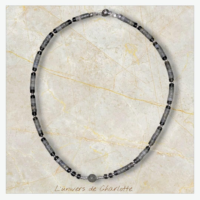 Collier "Labradorite" heichi CH-2
