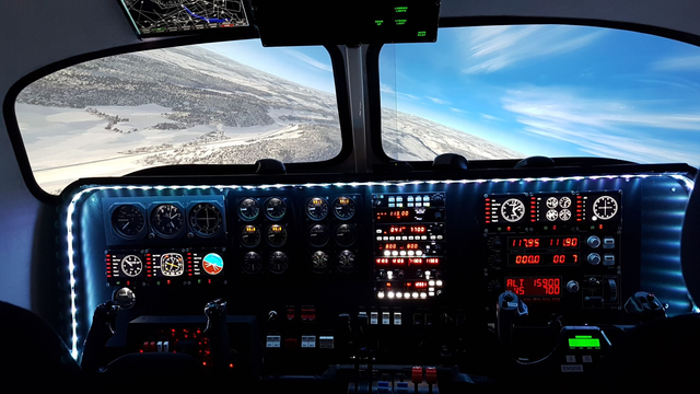 Schnupperflug King Air 350 (2 Std.)