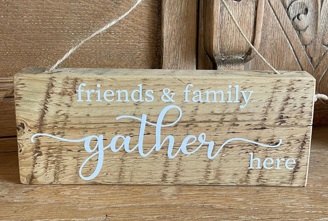 Friends &amp; Family Gather Here