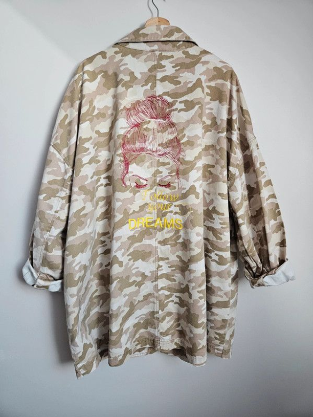 Veste camouflage &quot;Follow your dreams&quot; | Taille XXL
