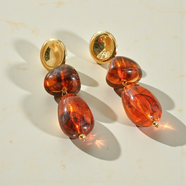 Boucles d'oreilles Ambrina