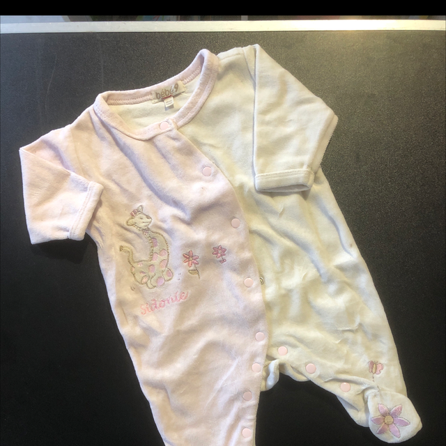 Pyjama velours Bebe9