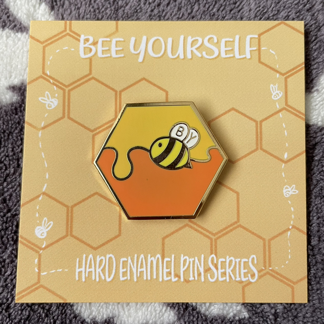 Honey Drip Bee Yourself Pin