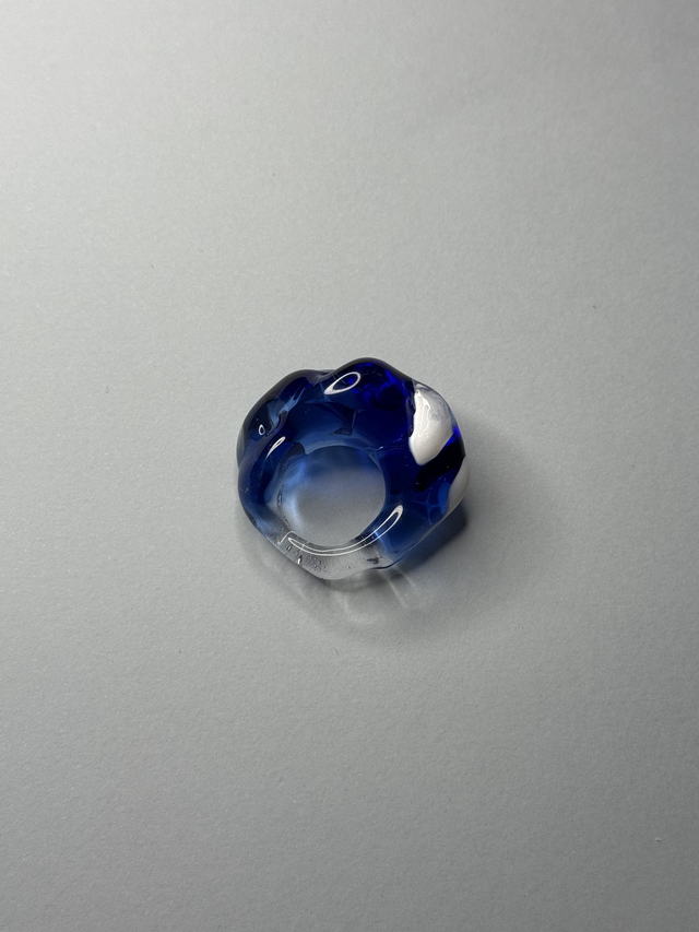 OCEANO - GLASS RING