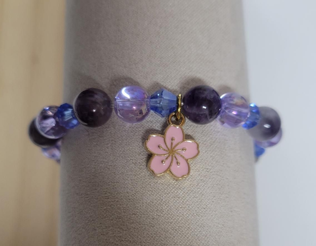 Bracelet pierre Améthyste 