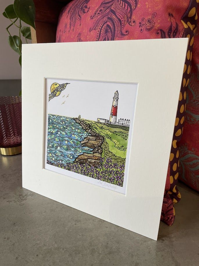 Fine Art Print - Portland Bill &amp; Lightouse