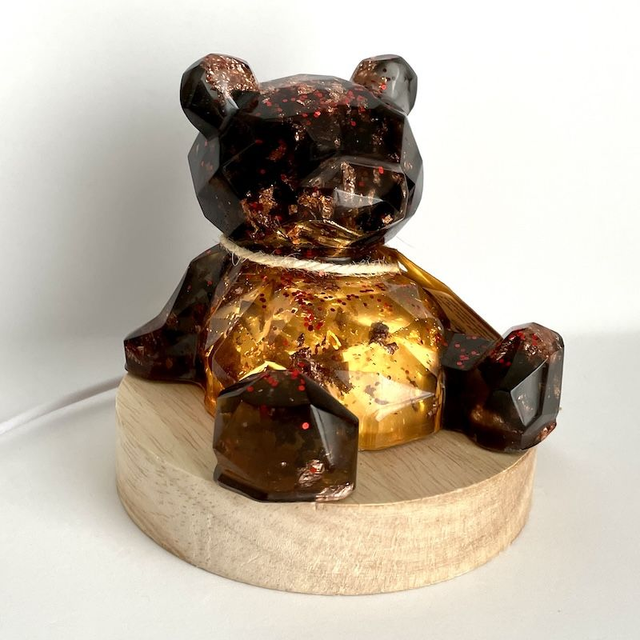 Veilleuse &amp; Repose téléphone Ourson