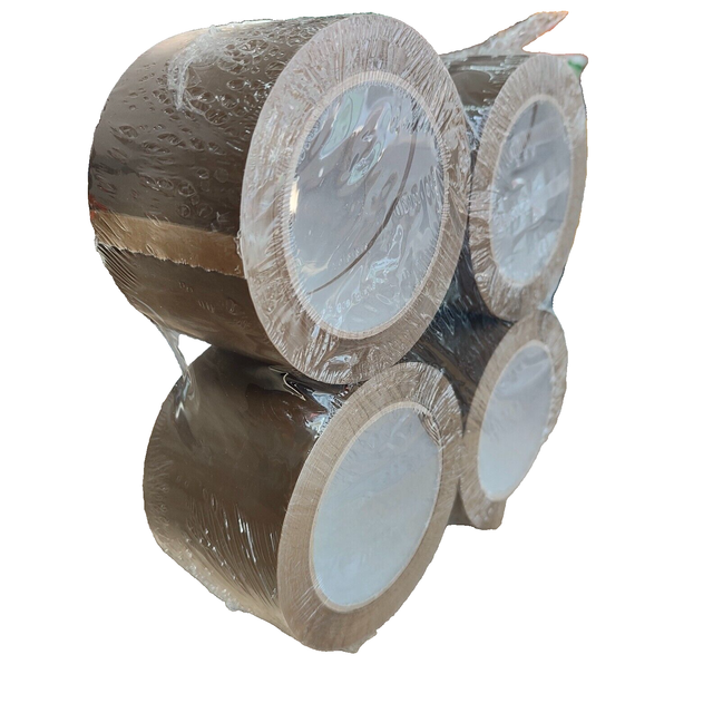 4x Packband braun Klebeband 4er Pack 66M