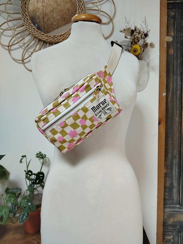 Sac banane Pockette psyché flower 