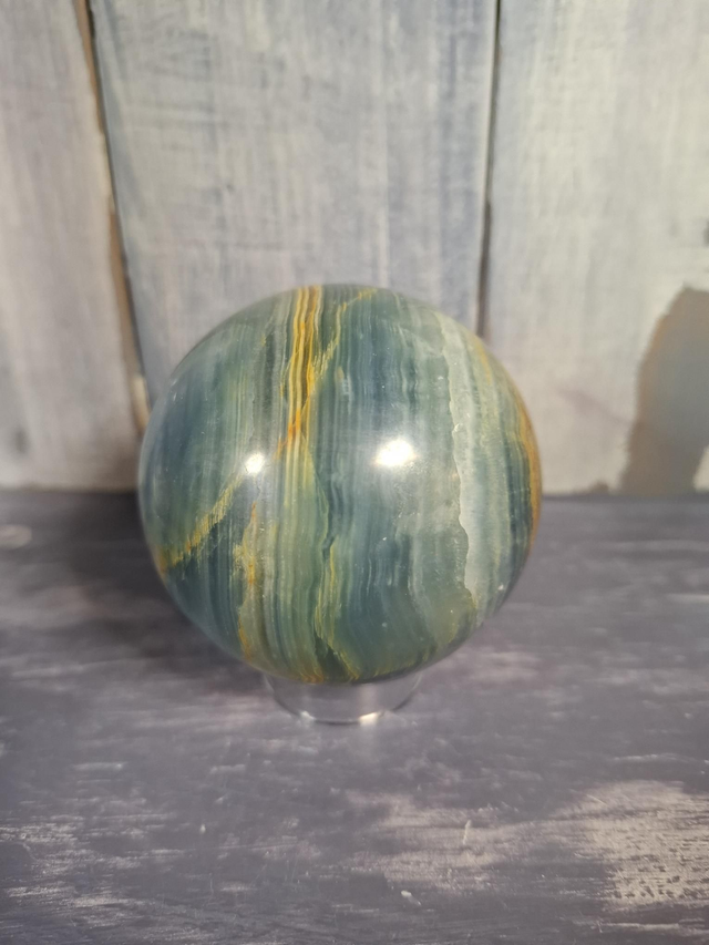 Blue Onyx Sphere 