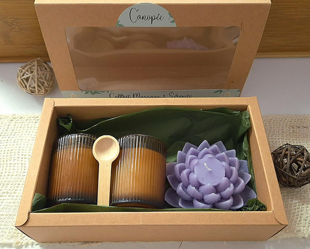 Coffret Massage & Bien-Être – Évasion Naturelle