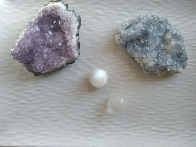 SELENITE SFERE BURATTATE PICCOLE