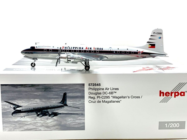DC-6B Philippine Air Lines "Magellan's Cross"