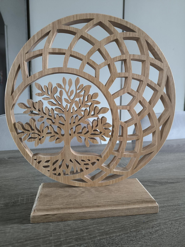 Arbre de vie hévéa, chêne 